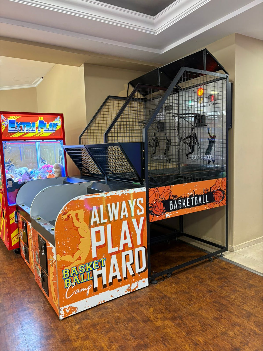 Διπλή μπασκέτα με κερματοδέκτη