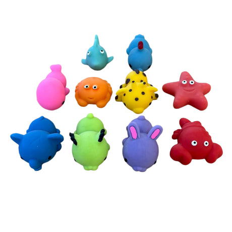 Συλλογή από squishy ζωάκια