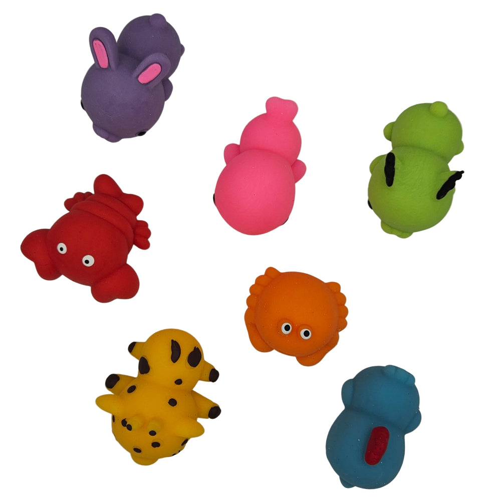 Squishy ζωάκια σε πολλά σχέδια και χρώματα.