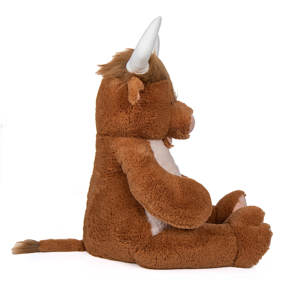 Μεγάλος λούτρινος ταύρος για θεματικές εκδηλώσεις και παδικά δώρα.