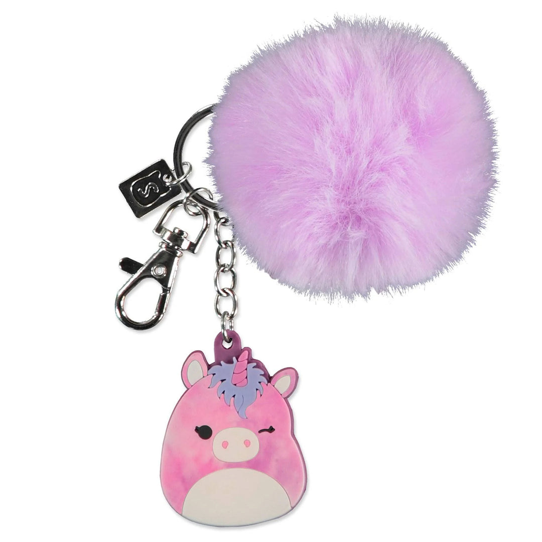Squishmallow μπρελόκ λιλά