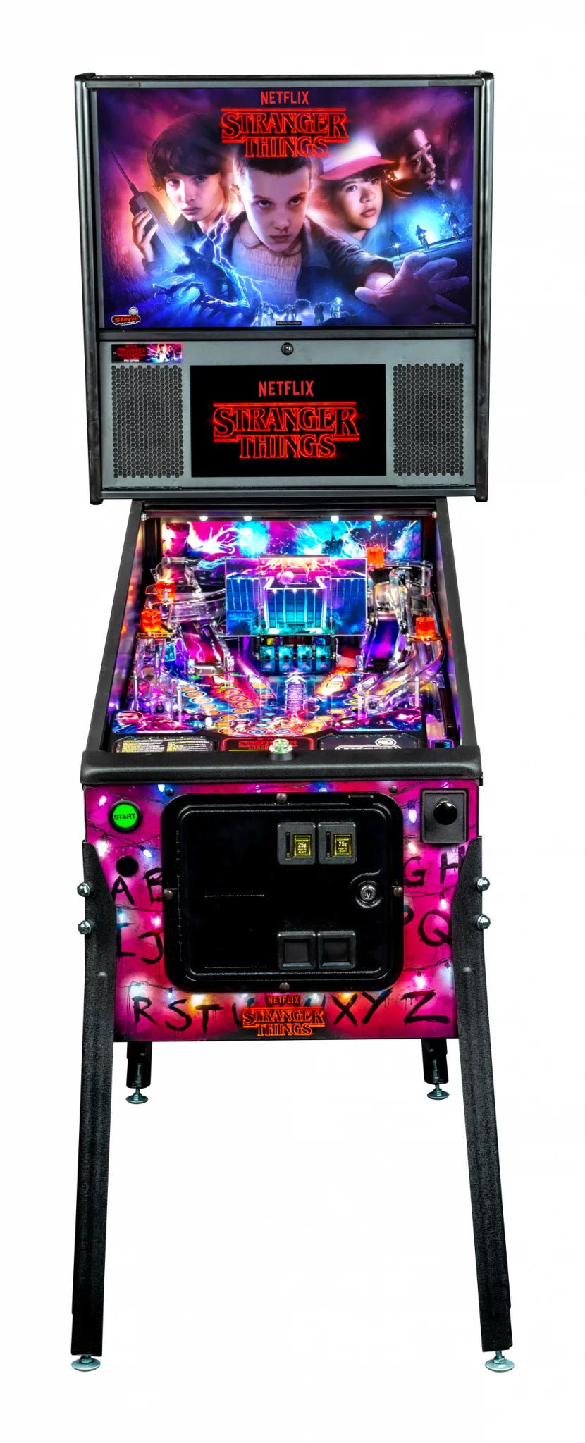 Pinball Machine Used Stern Stranger Things Pro