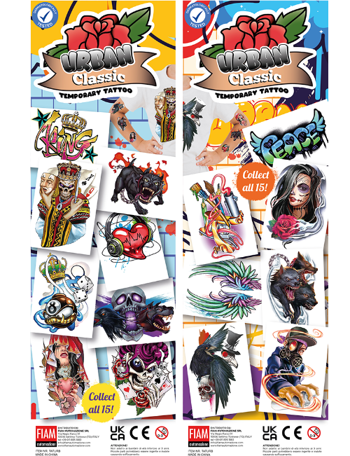 urban temporary tattoo