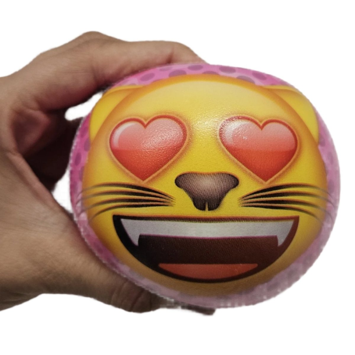 Squishy Emoji ball καρδούλες 9x9cm