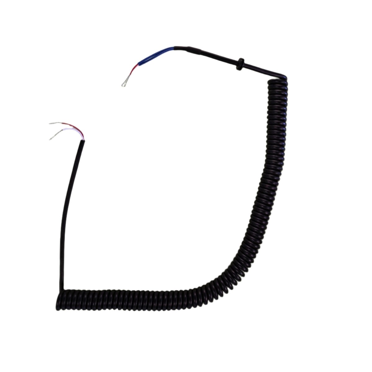 Καλώδιο spiral black cable για δαγκάνες - Taiwan