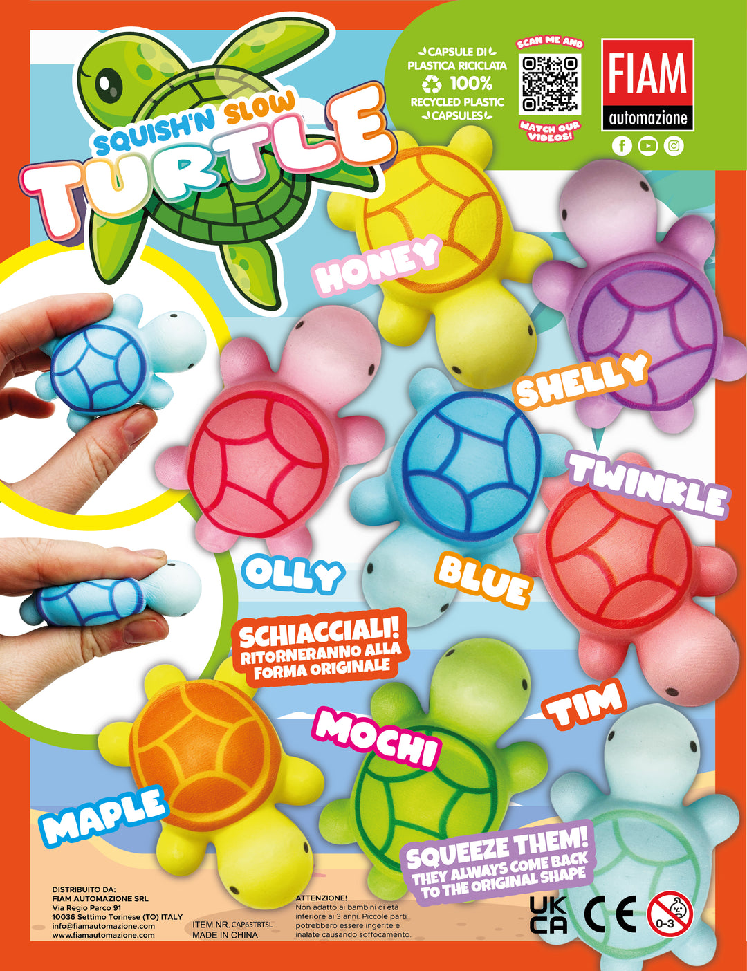 Squishy Turtle Flow Pack - 400 τεμάχια