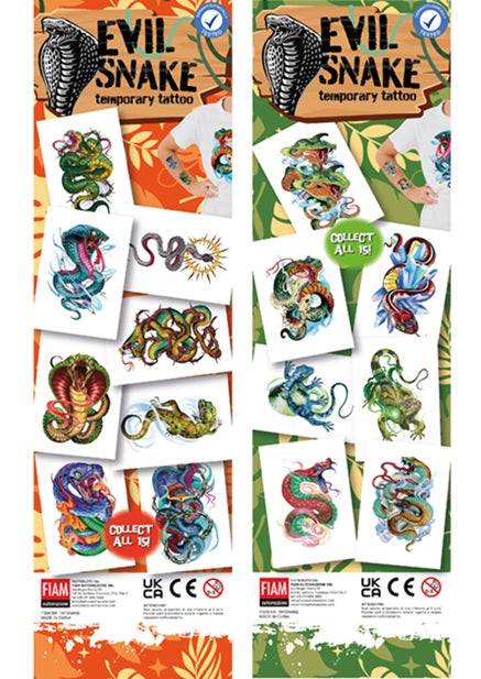 Tattoo Evil Snake 300 τεμάχια