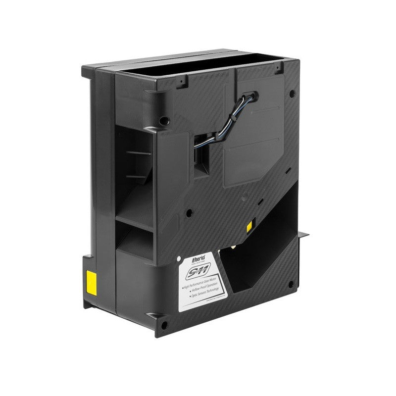 HopperOne S11, belt-driven πληρωτή νομισμάτων υψηλής χωρητικότητας και αξιοπιστίας. Με αντι-μπλοκάρισμα, αισθητήρες επιπέδου νομισμάτων και προηγμένη ασφάλεια, ιδανικός για αυτόματους πωλητές και gaming μηχανές.