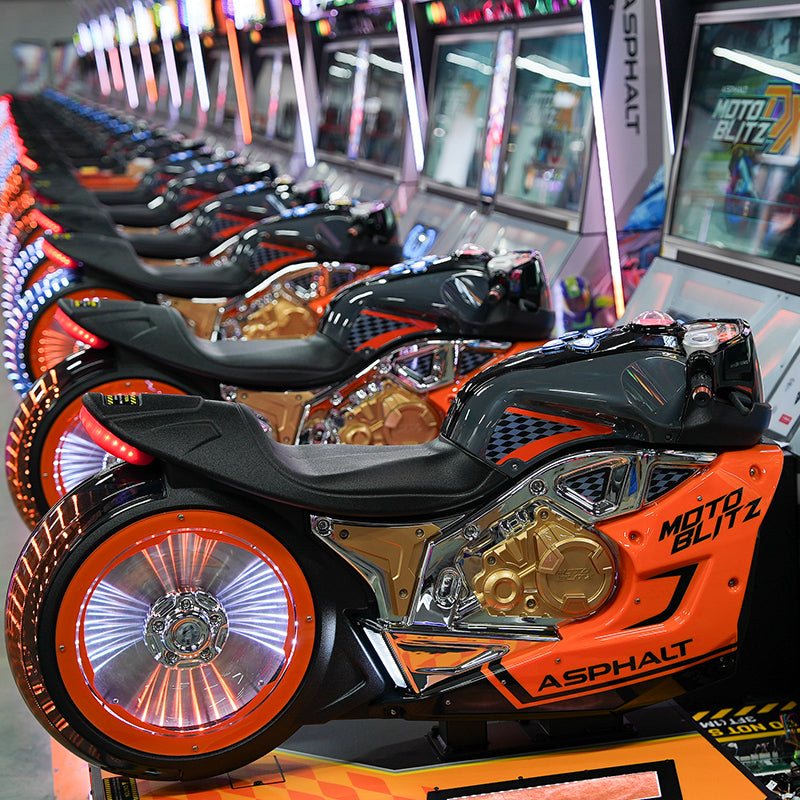 Arcade παιχνίδια ταχύτητας, μηχανές με κέρμα