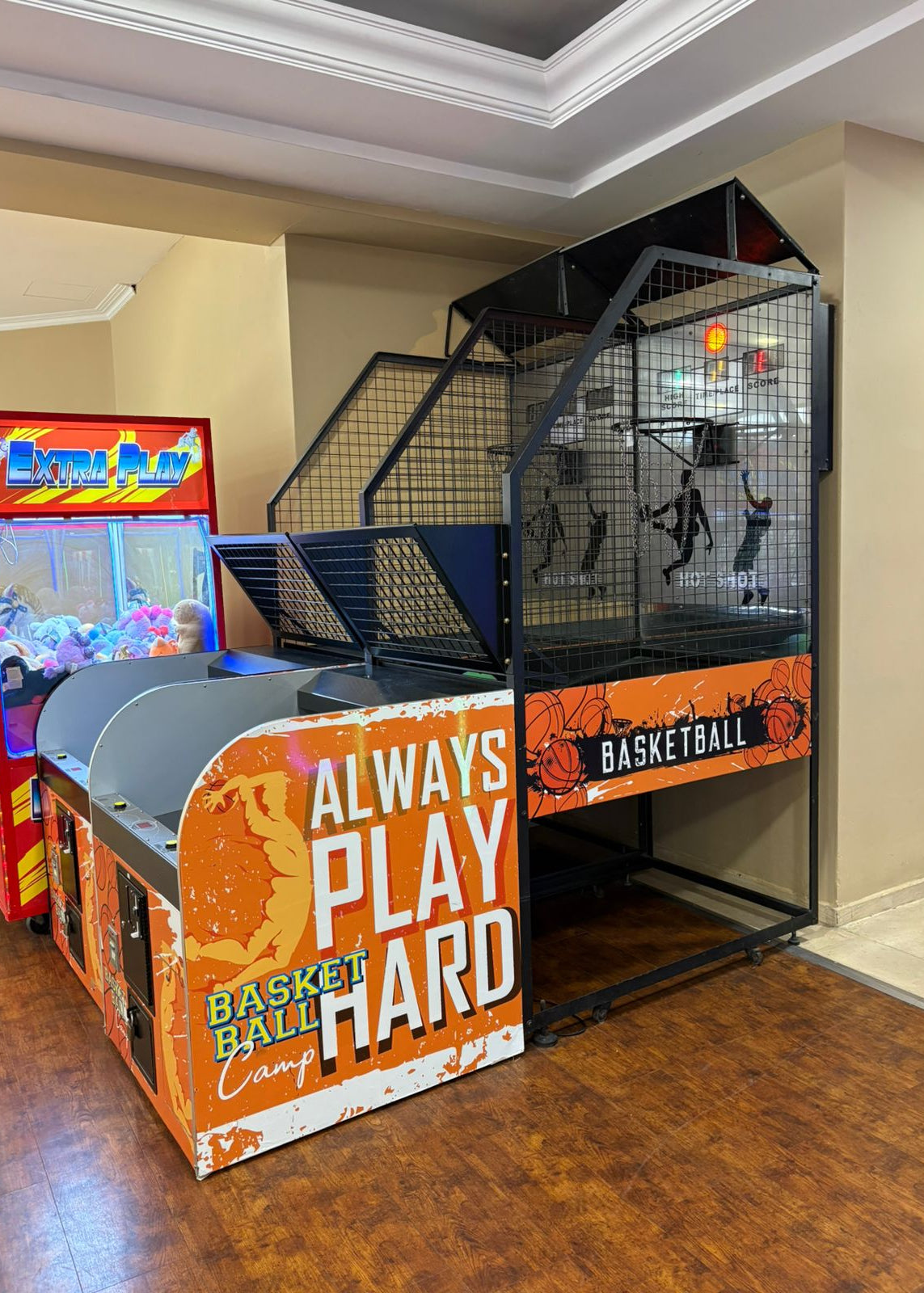 Διπλή μπασκέτα με κερματοδέκτη