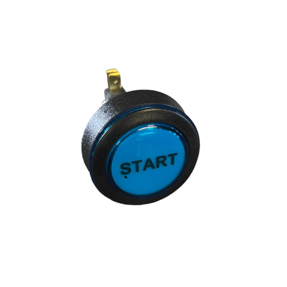 Ανταλλακτικό κουμπί για ηλεκτρονικά παιχνίδια με κερματοδέκτη, μπλε χρώμα