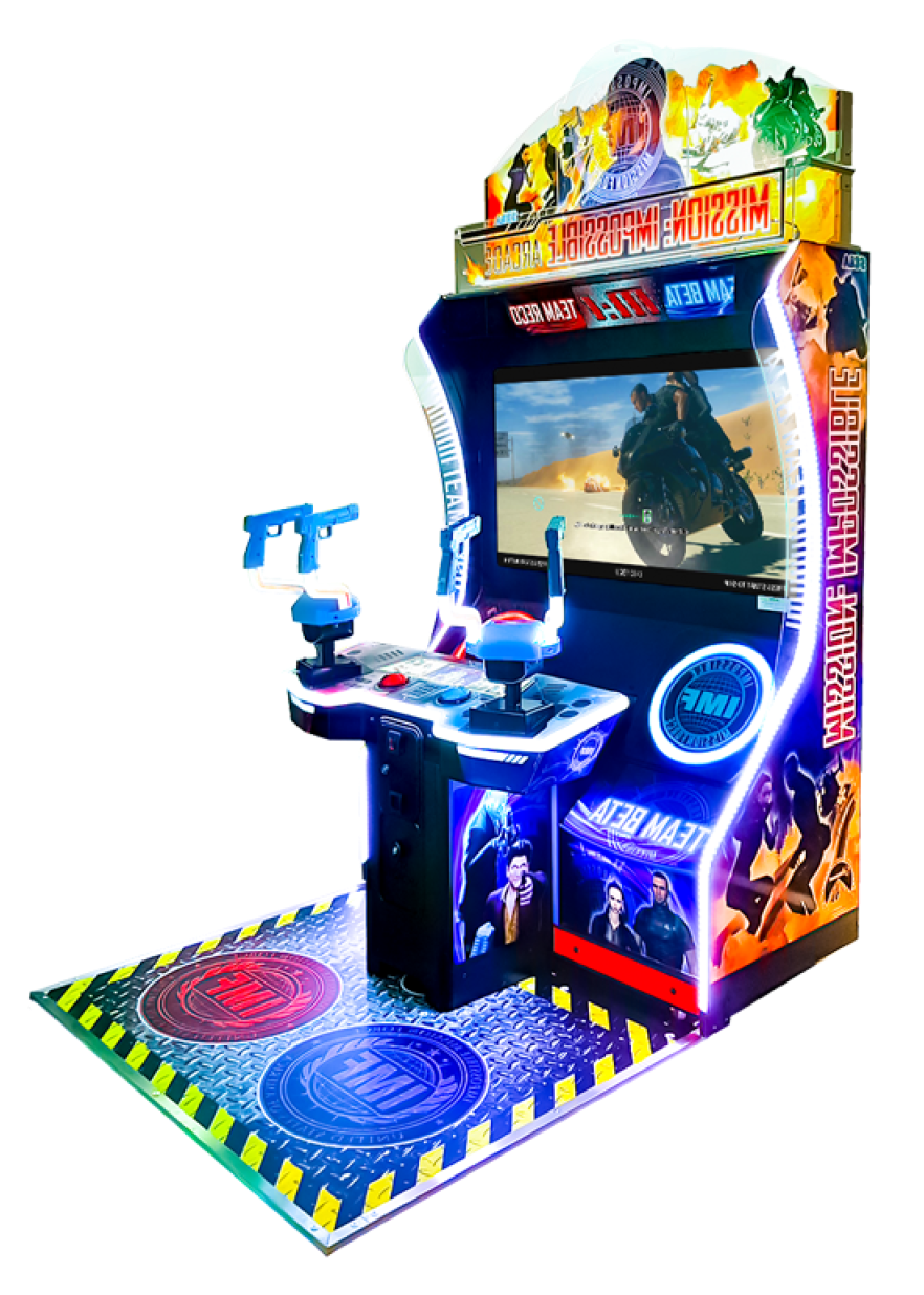 Ηλεκτρονικό παιχνίδι arcade με οθόνη και στόχους