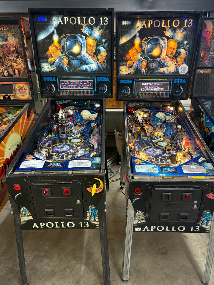 Sega Apollo 13 pinball machine
