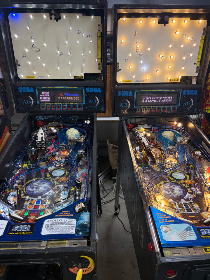 Sega Apollo 13 pinball machine