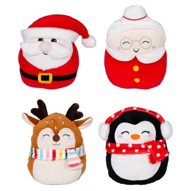 Συλλογή χριστουγεννιάτικων squishy 4 σχέδια