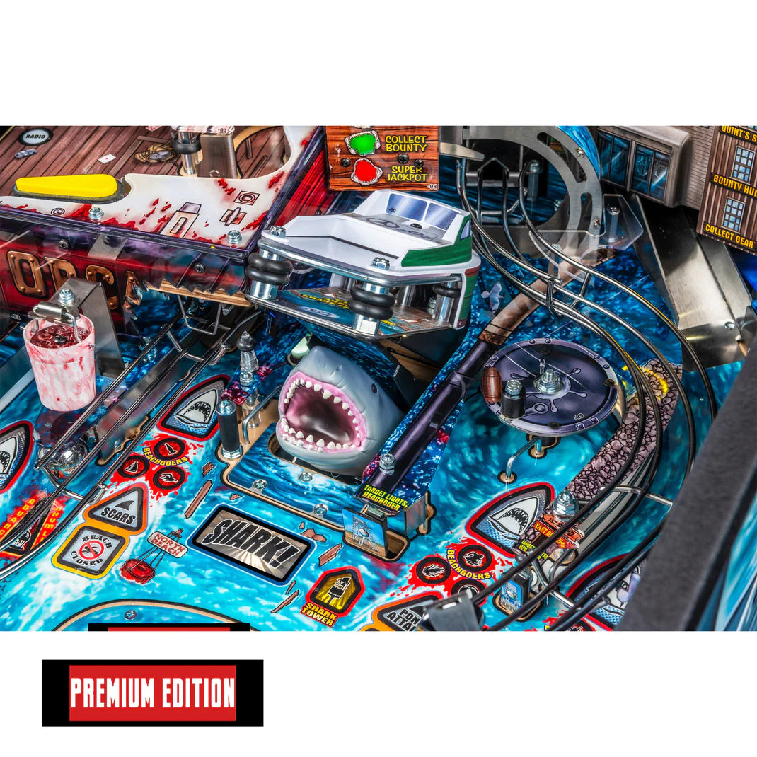 Used Stern Jaws Premium Pinball Machine