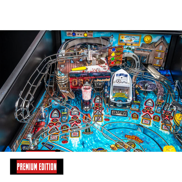 Used Stern Jaws Premium Pinball Machine