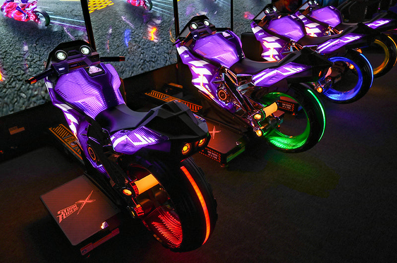 παιχνίδια arcade με premium led φωτισό, μηχανές με κέρμα