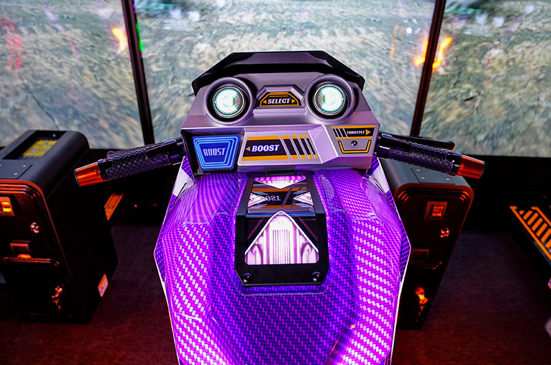 arcade bike με κέρμα και οθόνη